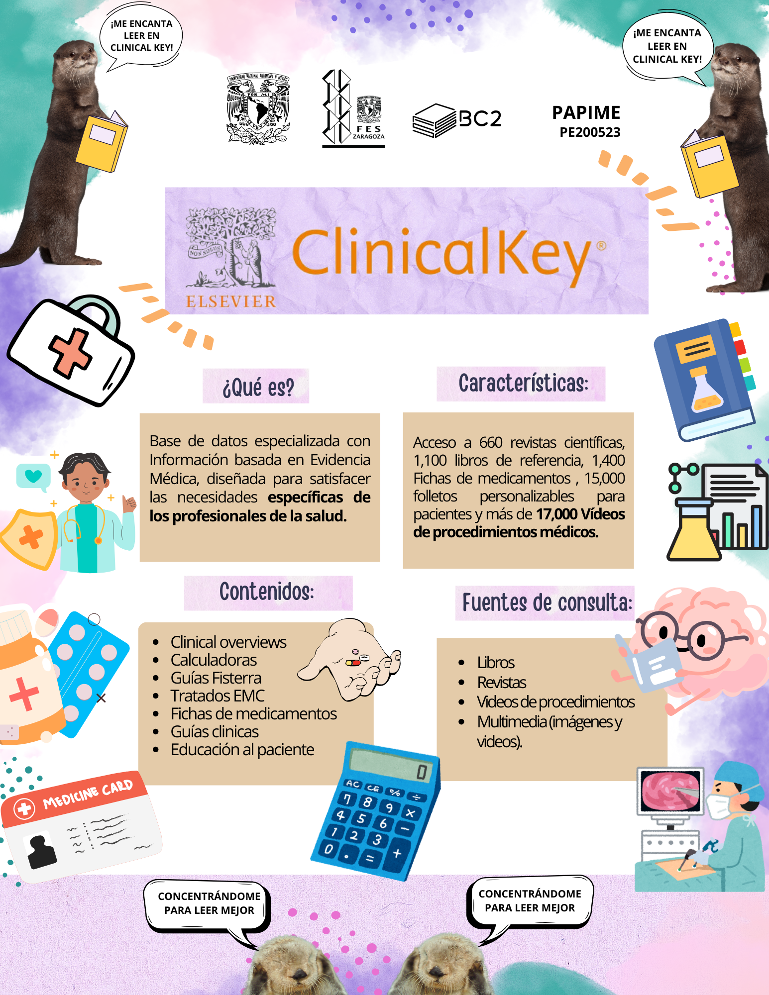 Infografía Clinical Key
