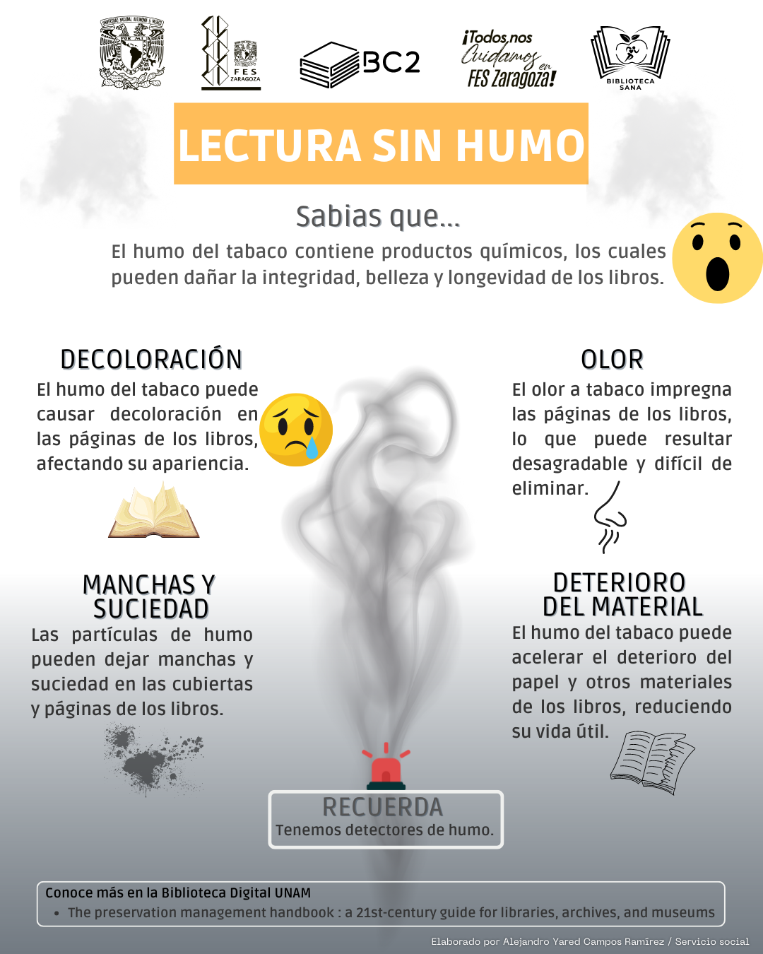 Infografía Lectura sin Humo